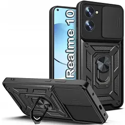 Панель BeCover Military для Realme 10 Black (709169) - мініатюра 2