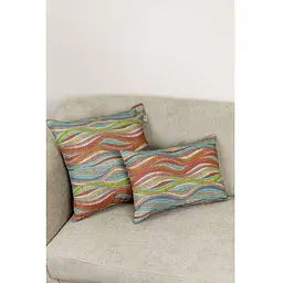 Подушка декоративна Прованс Mix Print, 45х30 см, різнокольорова (29892) - мініатюра 2