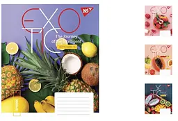 Набір зошитів Yes «Exotic» 60 арк., у лінію, 10 шт. 766077 в асортименті
