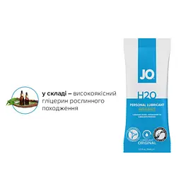 Набір лубрикантів Foil Display Box – JO H2O Lubricant – Original – 12 × 10ml - мініатюра 5