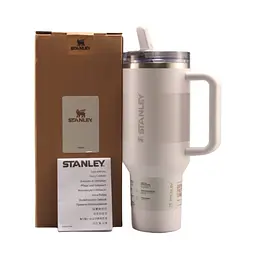 Термокухоль Stanley Quencher ProTour Flip Straw Tumbler з неіржавкої сталі Cream 1,18 л KT6007888