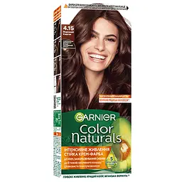 Уцінка. Фарба для волосся Garnier Color Naturals відтінок 4.15 морозний каштан 110 мл (C4472826)