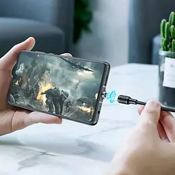 Магнітний кабель HOCO X52 Seren найдешевший шнур зарядний тайп-с - мініатюра 5