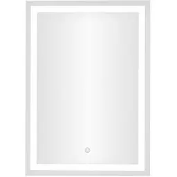 Прямокутне дзеркало ModernHome з LED-підсвічуванням (50х70 см)