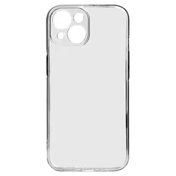 Прозрачный чехол для Apple iPhone 15 с защитой камеры, тонкий, силиконовый, бесцветный, ударопрочный, противоударный бампер с закрытой камерой, ArmorStandart (ARM68237)