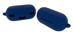 Чохол-накладка DK Silicone Candy Friendly з карабіном для Anker SoundCore Liberty Neo (dark blue) - мініатюра 3