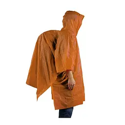 Пончо AceCamp Vinyl Rain Poncho ONE SIZE Помаранчевий