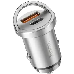АЗУ HOCO NZ10 Handy PD45W+QC3.0 Silver 6942007601825 - мініатюра 2