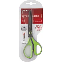 Ножиці Axent Titanium Lite 19 см сіро-салатові (6406-09-A) - мініатюра 3