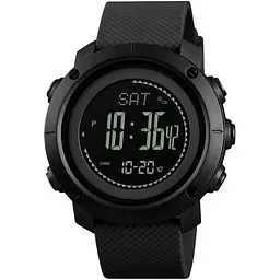 Наручний годинник чоловічий Skmei 1427 Black ABS (12376)