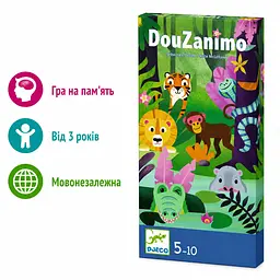 Настільна гра Djeco DuoZanimo дитяча кооперативна гра на пам'ять мовонезалежна від 3 років (SKU-210) - мініатюра 2