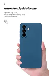 Чехол ArmorStandart ICON для Samsung A56 5G Camera cover Dark Blue (ARM82588) - мініатюра 7