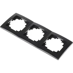 Рамка Brille потрійна чорна NB-3F bk - мініатюра 2