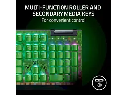 клавіатура Razer BlackWidow V4 X Minecraft Edition (RZ03-04704100-R3M1) - мініатюра 8