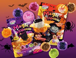 Желейні цукерки Sweet Gang Magic Gummies Halloween 60г - мініатюра 2