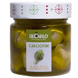 Артишоки DeCarlo Carciofini in Olio Extra Vergine Di Oliva 200 г