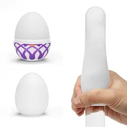 Мастурбатор-яйце Tenga Egg Mesh Tenga SO5496 92134 - мініатюра 2