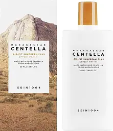 Ультралегкий сонцезахисний крем із центелою 50 мл SKIN1004 Madagascar Centella Air-Fit Suncream Plus SPF50+ PA ++++ - мініатюра 2