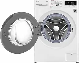 Пральна машина LG з фронтальним завантаженням F2V5WS0W, 6,5кг, 1200, A+++-20%, Пар, глибина 45см, Дисплей, Інвертор, Білий (F2V5WS0W) - мініатюра 4
