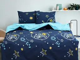 Комплект постільної білизни з компаньйоном TAG Tekstil R4552 Євро