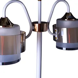 Торшер LK-729F/2 E27 WH+FG - мініатюра 3