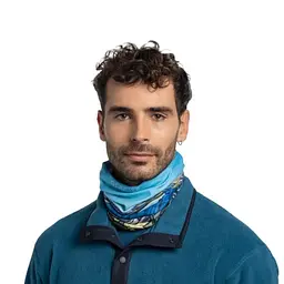 Шарф-труба Buff Coolnet UV+ National Parks, Glacier ONE SIZE Синій-Блакитний - мініатюра 3