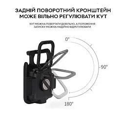 Ліхтар акумуляторний Mission Led 500 mAh водонепроникний з карабіном - мініатюра 4