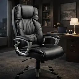 Офісне крісло Hanert Spark Black - мініатюра 4