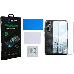 Захисне скло BeCover для Tecno Pop 6 Pro (BE8) 3D Crystal Clear Glass (708555) - мініатюра 2