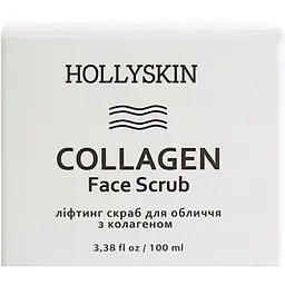 Скраб для обличчя Hollyskin Collagen Face Scrub з колагеном, 100 мл - мініатюра 6