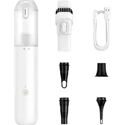 Автомобільний пилосос Baseus A3lite White (VCAQ050002) [134782] - мініатюра 3