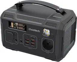 Зарядна станція Choetech BS002 300Вт (276Вт/г) QC 3.0, USB-C PD100 Вт - мініатюра 3
