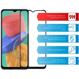 Скло захисне ACCLAB Full Glue Samsung M33 5G (1283126522567) - мініатюра 3