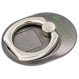 Тримач для смартфонів PowerPlant с кольцом, черный (CA910311) - мініатюра 1