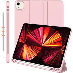 Чохол-книжка CDK для Apple iPad Pro 11" 1gen 2018 Еко-шкіра силікон Smart Case cлот стилус (019307) pink
