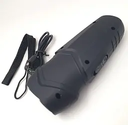 Ультразвуковий акумуляторний відлякувач собак із ліхтариком Ultrasonic Dog Repeller PU 70/8669