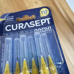 Міжзубний йоржик Curasept Proxi T17, ISO5 (1.7 мм, жовтий), 6 шт - мініатюра 2