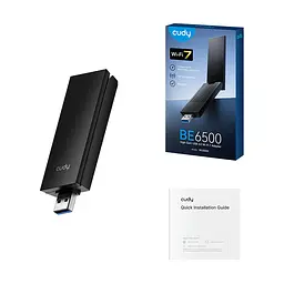 Адаптер WiFi 7 Cudy WU6500 тридіапазонний з USB 3.0 BE6500 (73-00587) - мініатюра 5