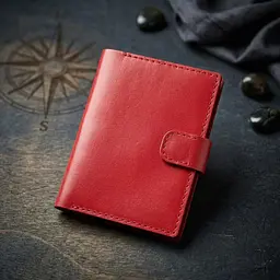 Портмоне вертикально жіноче шкіряне з монетницею SHVIGEL 16219 червоний - мініатюра 4