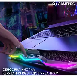 Охолоджувальна підставка для ноутбука до 17,3 дюйма GamePro GPCP-680 8xfans - мініатюра 6
