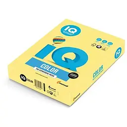 Папір Mondi IQ color А4 trend, 80g 500sheets, Lemon yellow (ZG34/A4/80/IQ) - мініатюра 1
