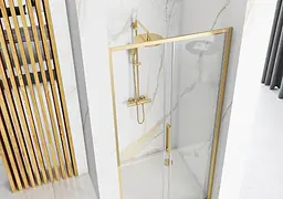 Душові двері Rea Rapid Slide 150 gold REA-K5617 - мініатюра 5