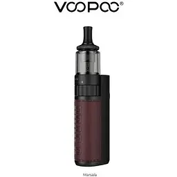 Електронна сигарета под-система VooPoo Drag Q Pod 1250mAh 3.5ml Kit Marsala (16442) - мініатюра 2