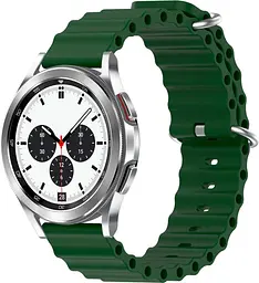 Універсальний ремінець для смарт-годинників Ocean Band 22mm Forest Green [84727] - мініатюра 2