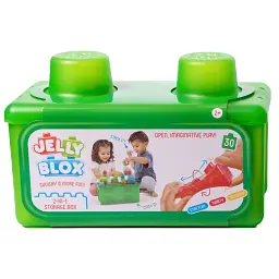 Сенсорний конструктор Jelly Blox — У кейсі 2 в 1: будуй-складай