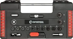 Набір торцевих головок із тріскачкою Intertool VT-3657 57шт [98831] - мініатюра 2