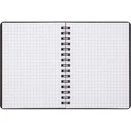 Книга записна Buromax Bright в клітинку А6 спіраль блакитна 60 аркушів (BM.24654155-14) - мініатюра 3