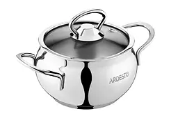 Каструля Ardesto Black Mars зі скляною кришкою 1.1 л (AR0706S) - мініатюра 2
