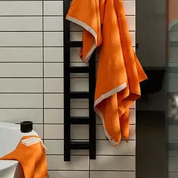 Рушник MBM Home Терра 70x140 см помаранчевий-туманний (BT-14 L ORANGE/FOGGY) - мініатюра 9