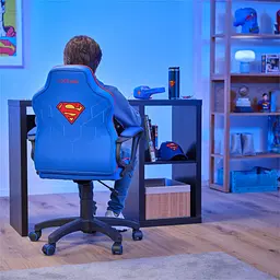 Ігрове крісло Trust GXT 703SM Revvo Foldable Armrests Blue (25741_TRUST) - мініатюра 9
